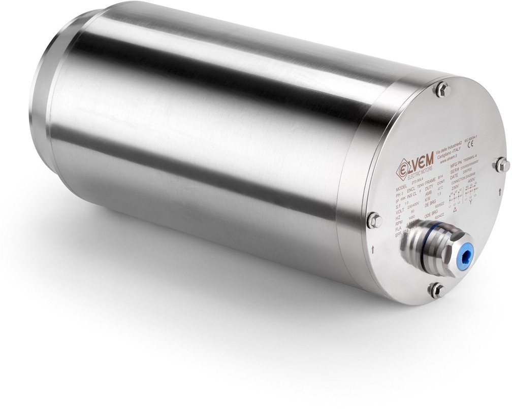 Inox electric motors AISI 316L